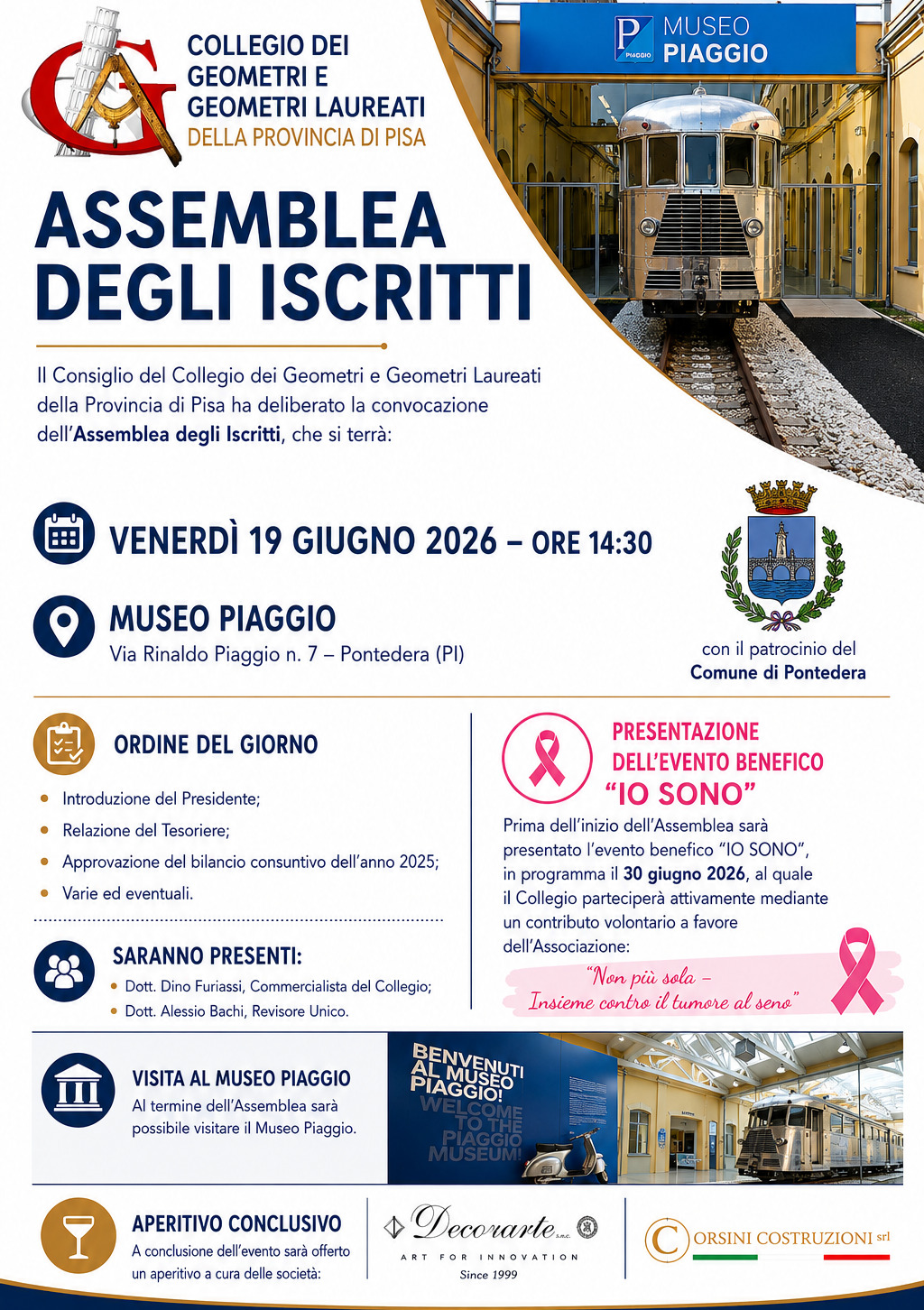 ASSEMBLEA DEGLI ISCRITTI DEL COLLEGIO DEI GEOMETRI