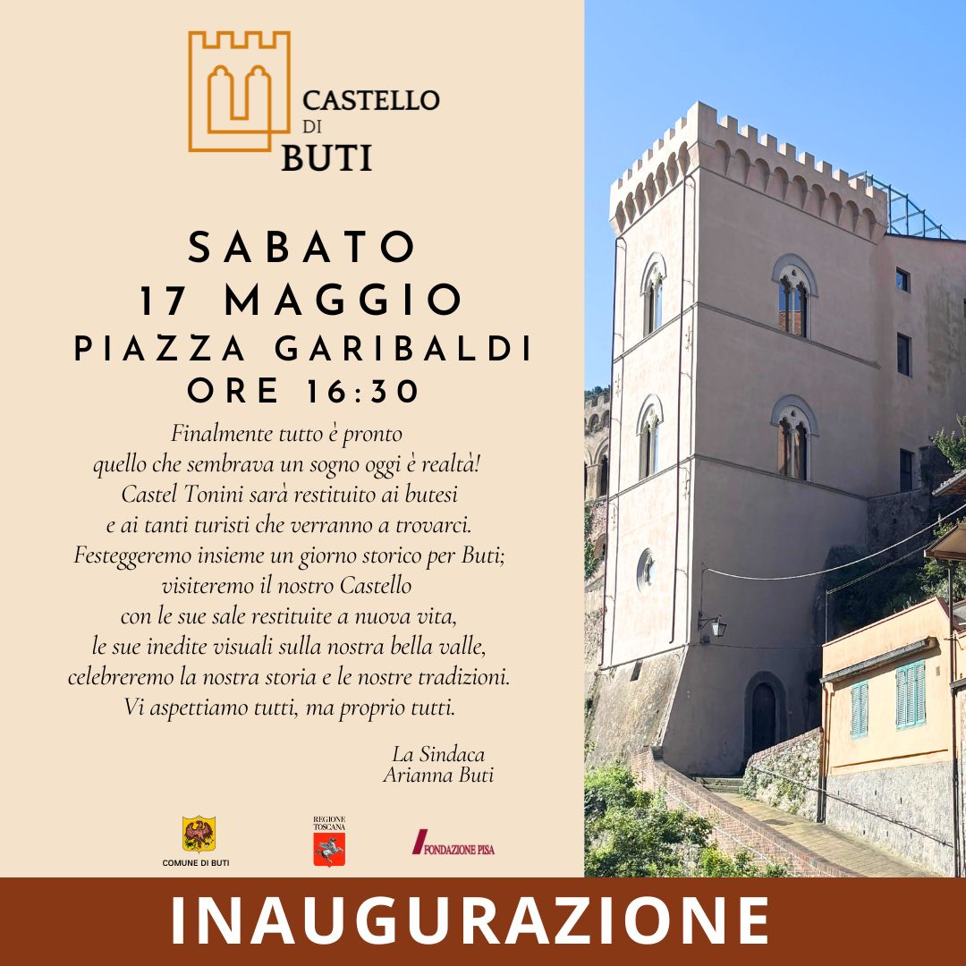 Inaugurazione Castello di Buti
